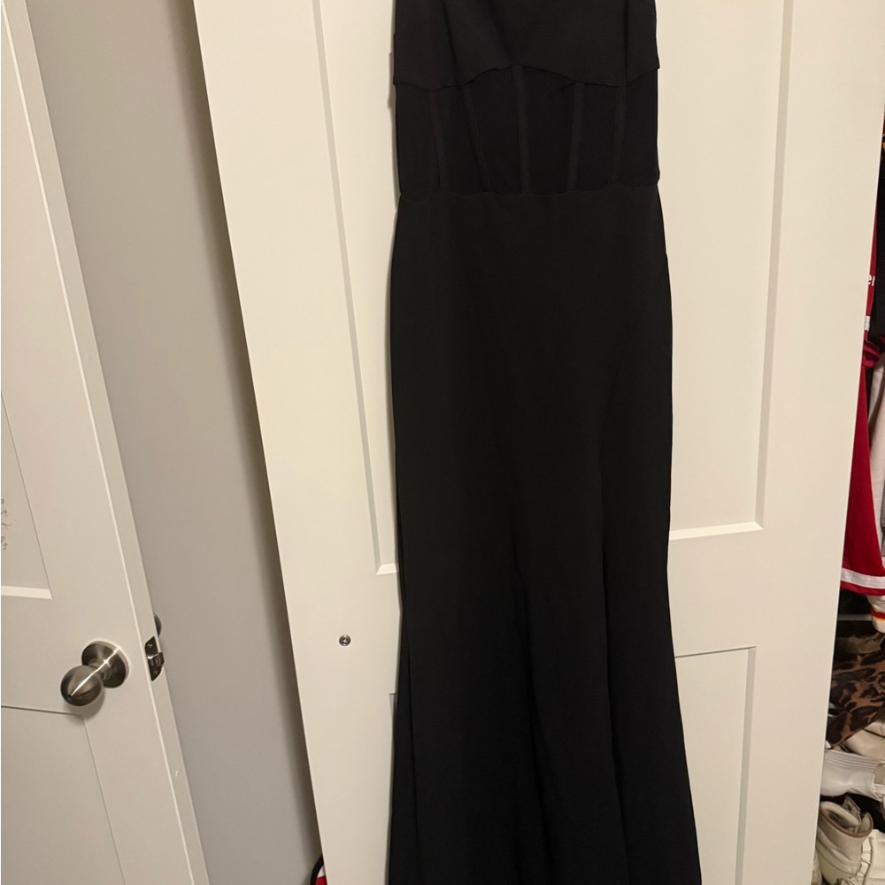Windsor Strapless Black Dress